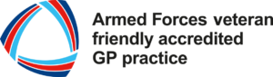 Armed Forces veteran friendly accredited GP practice. Click for info.